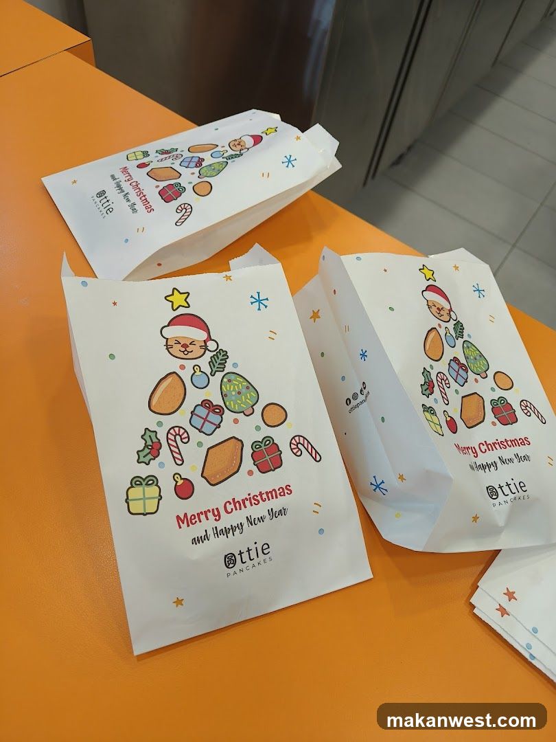 Christmas Themed Food Bags