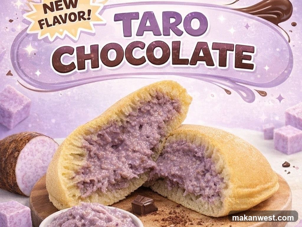 Taro Chocolate Product Advertisement