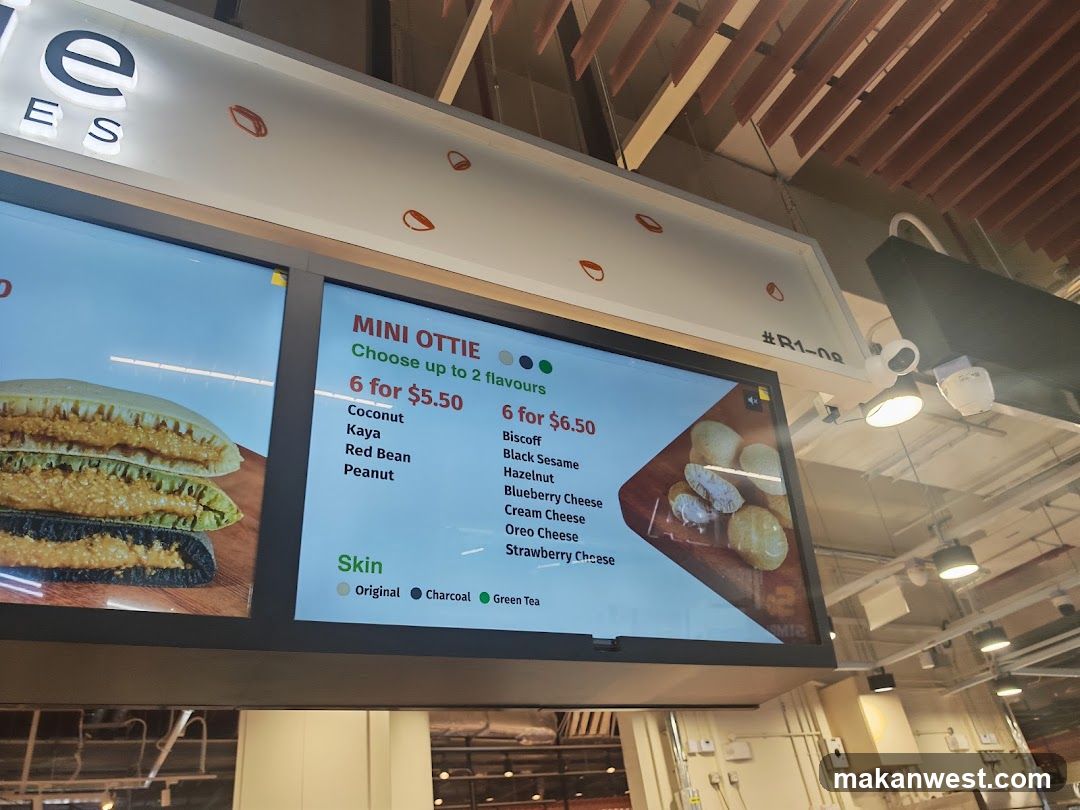 Mini Ottie Menu Board