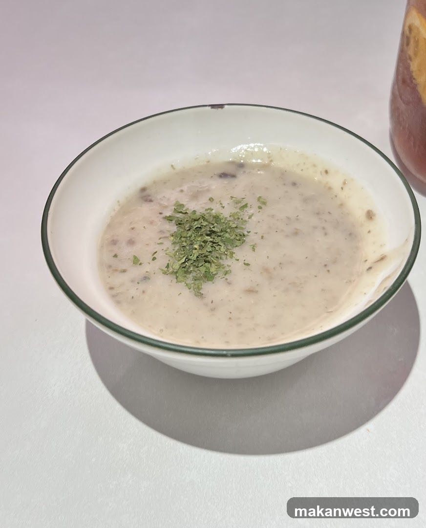 Creamy Soup with Herbs