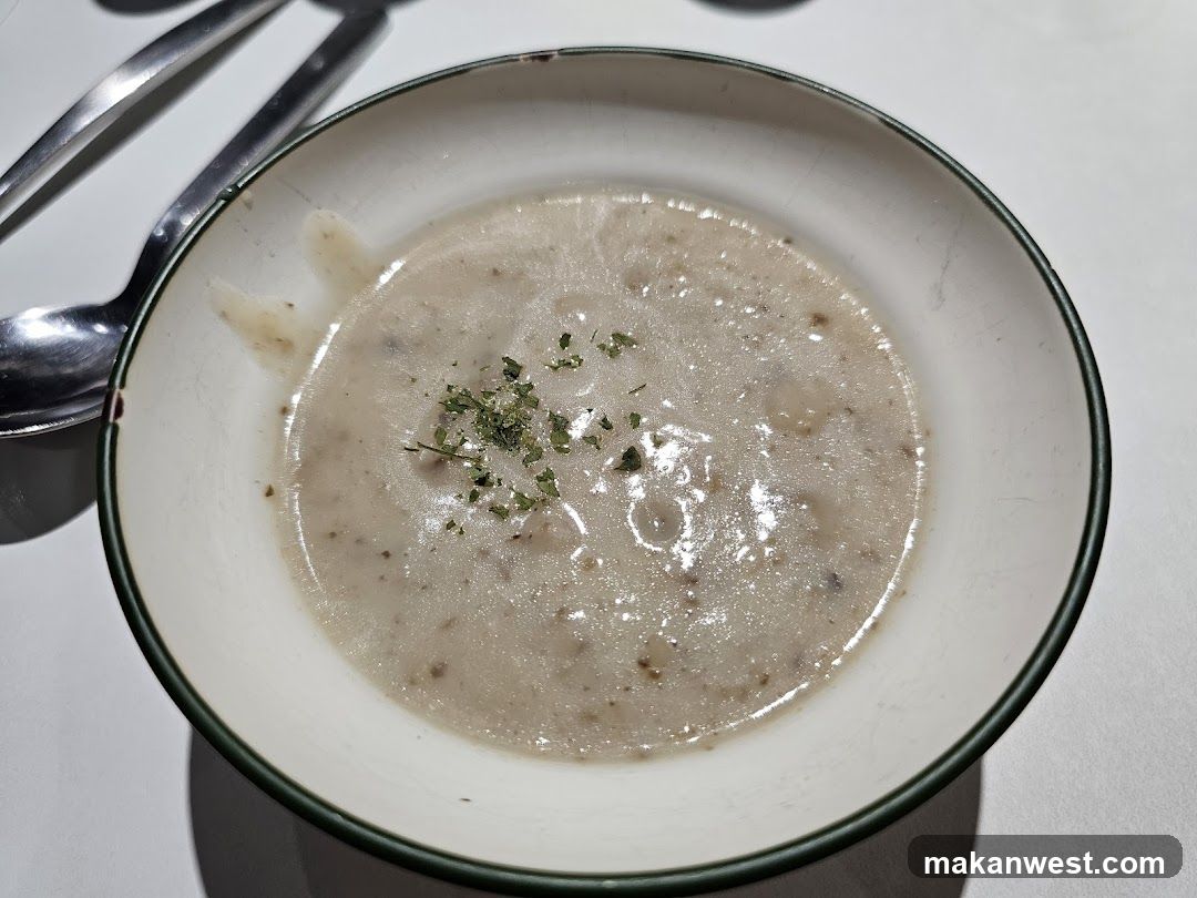 Creamy Soup in Bowl