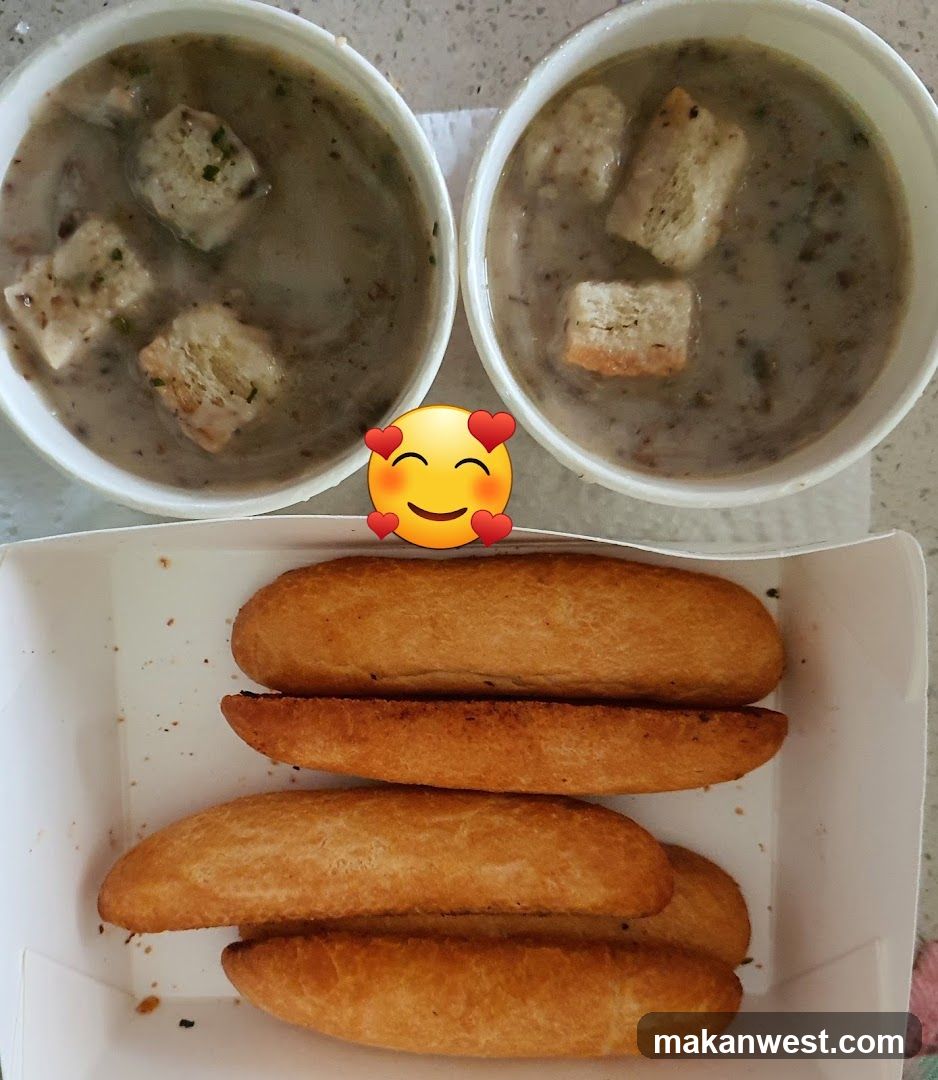 Soup and Bread Meal