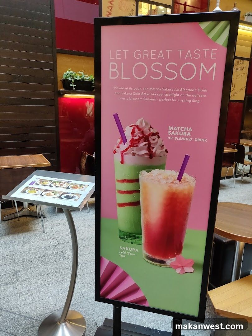 Matcha Sakura Blossom Ad