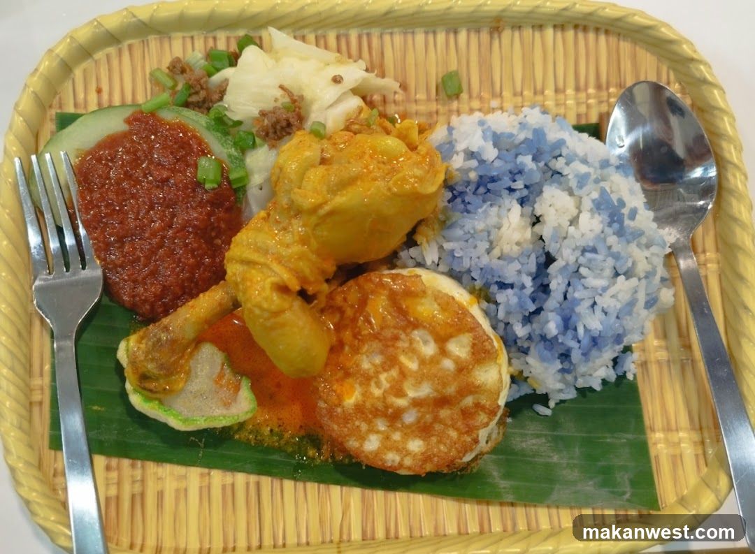 Nasi Lemak Plate
