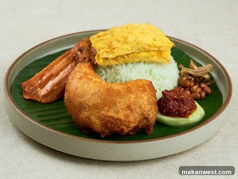 Fried Chicken and Rice Dish