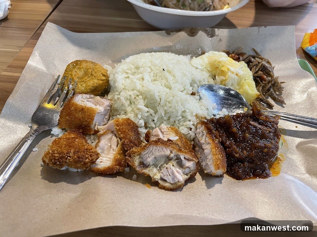 Hainanese Chicken Rice Plate