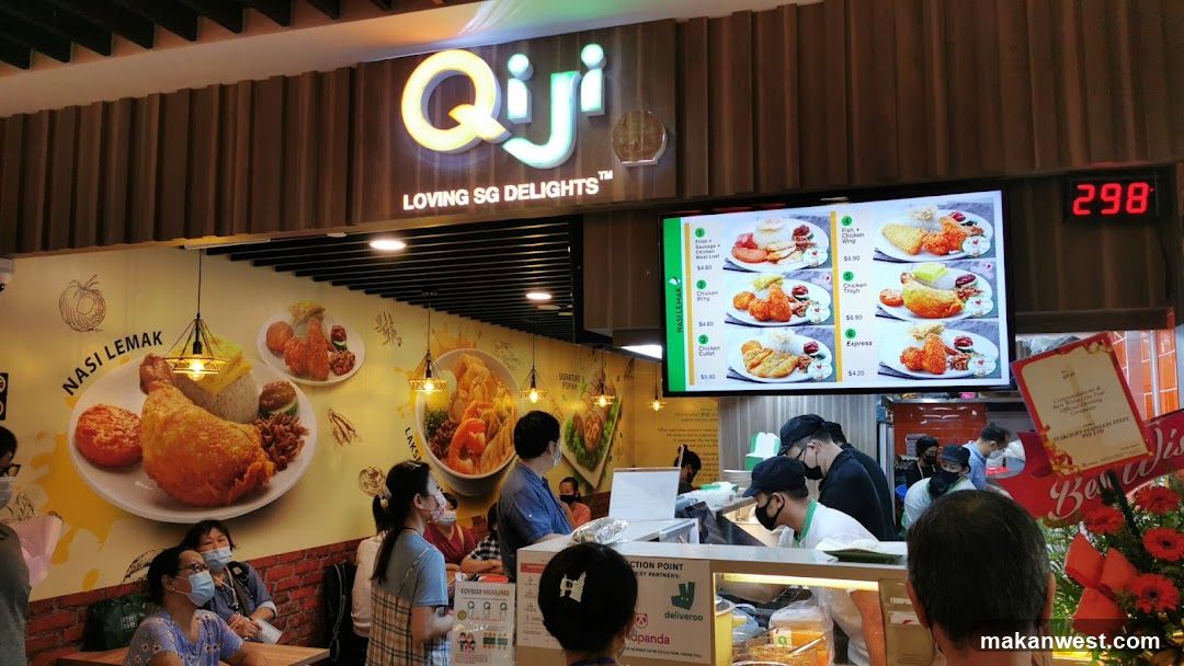 Qiji Food Stall Interior