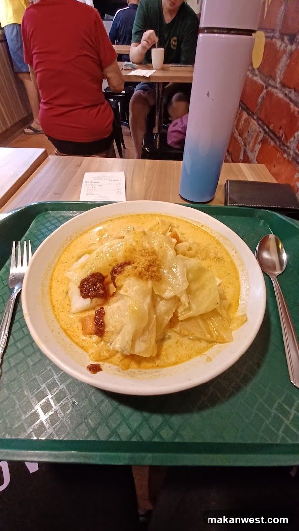 Cabbage dish in a restaurant