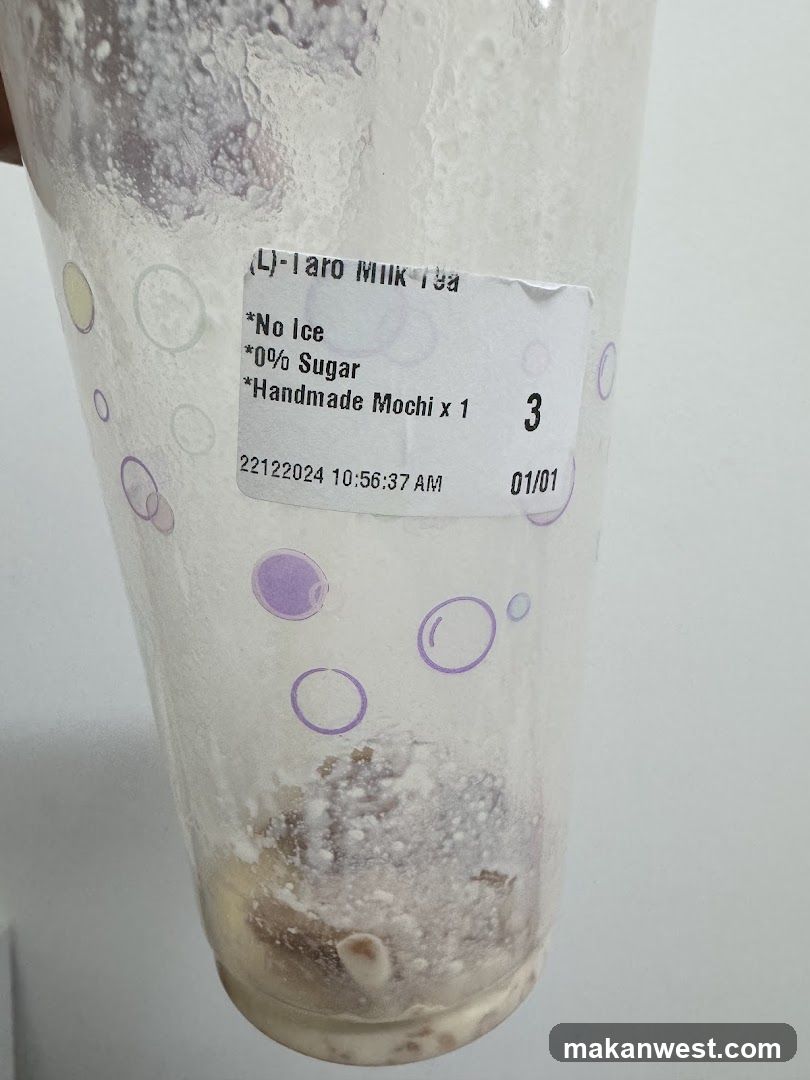 Mochi Milk Tea Cup
