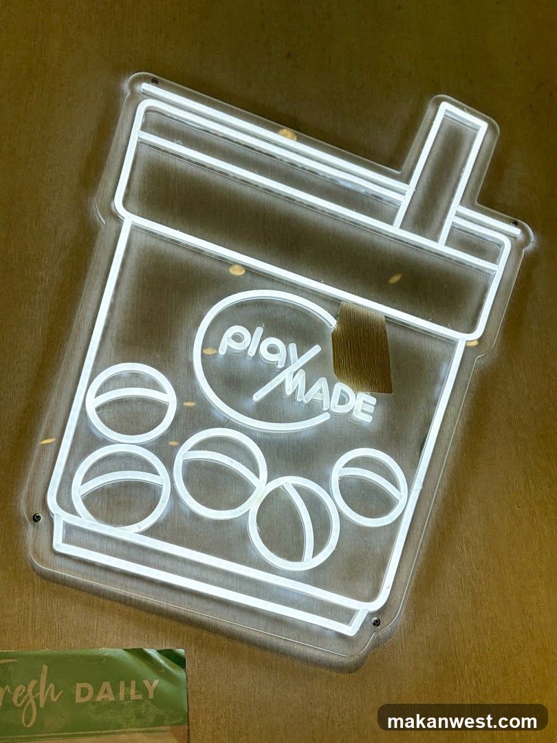 Boba Tea Neon Sign