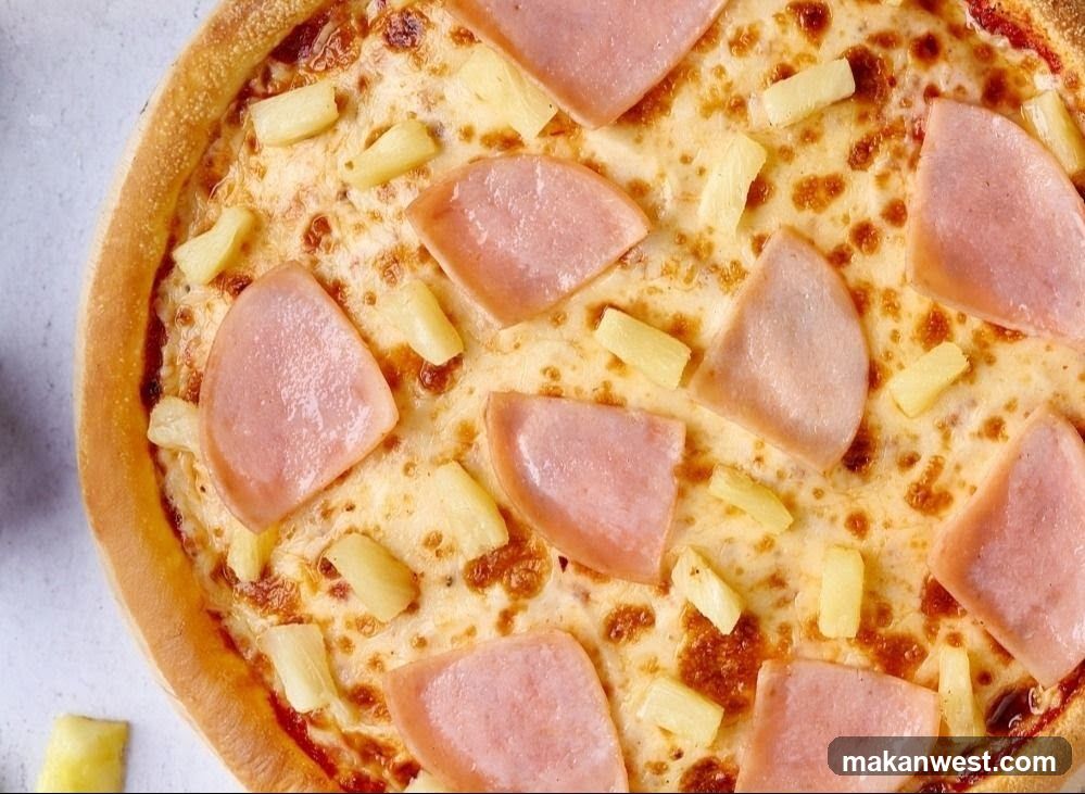 Pineapple and Ham Pizza