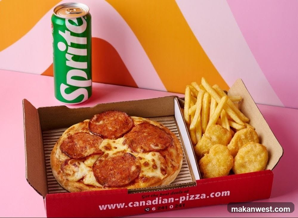 Canadian Pizza Meal Set