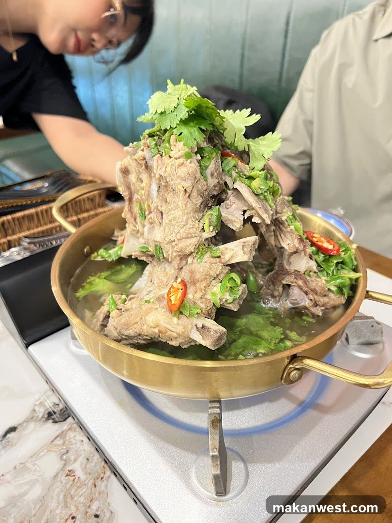Spicy Lamb Hot Pot Dish