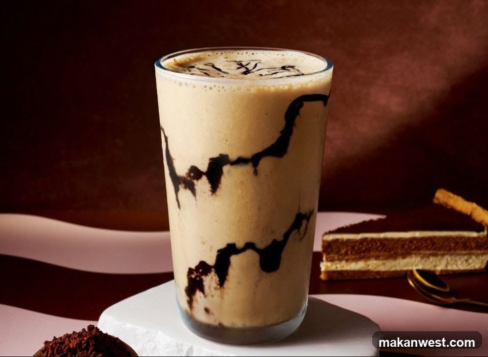 Chocolate Milkshake with Drizzle