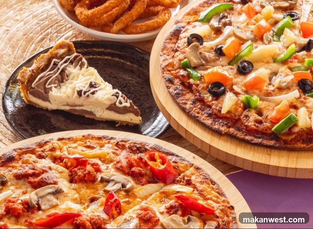 Pizza and Dessert Platter