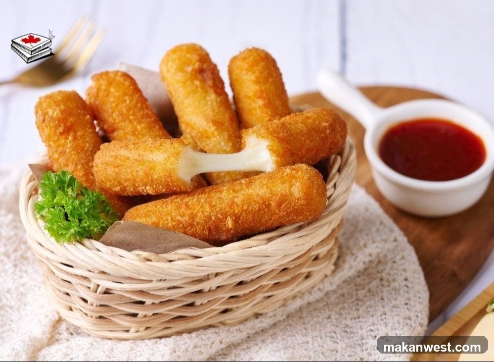 Cheese Sticks with Ketchup