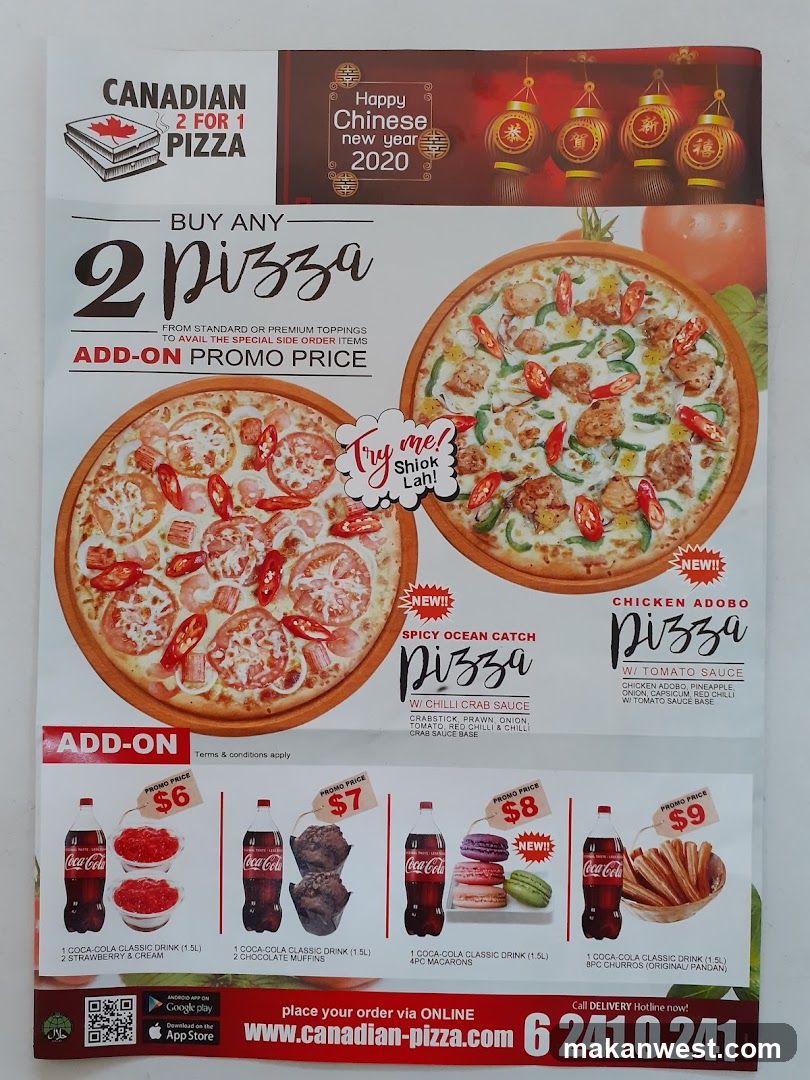 Canadian Pizza Flyer