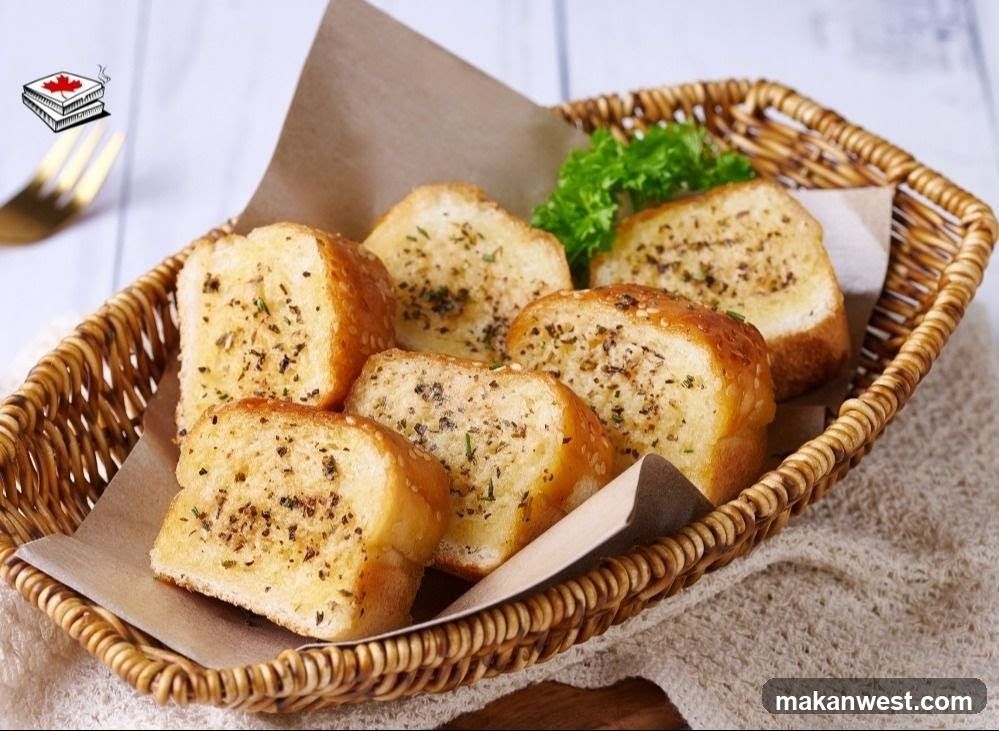 Garlic Bread in Basket