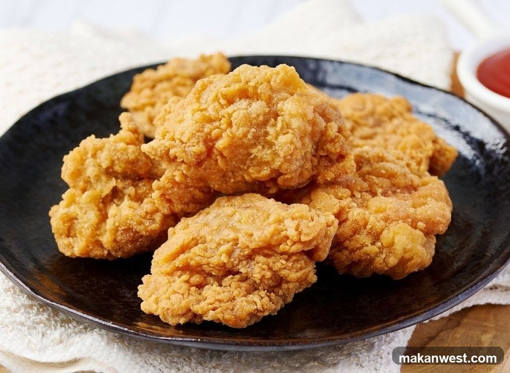 Fried Chicken on a Plate