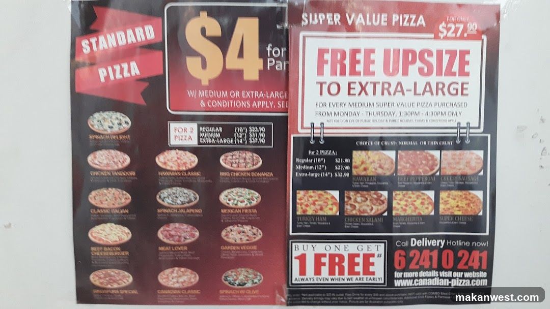 Canadian Pizza Flyer