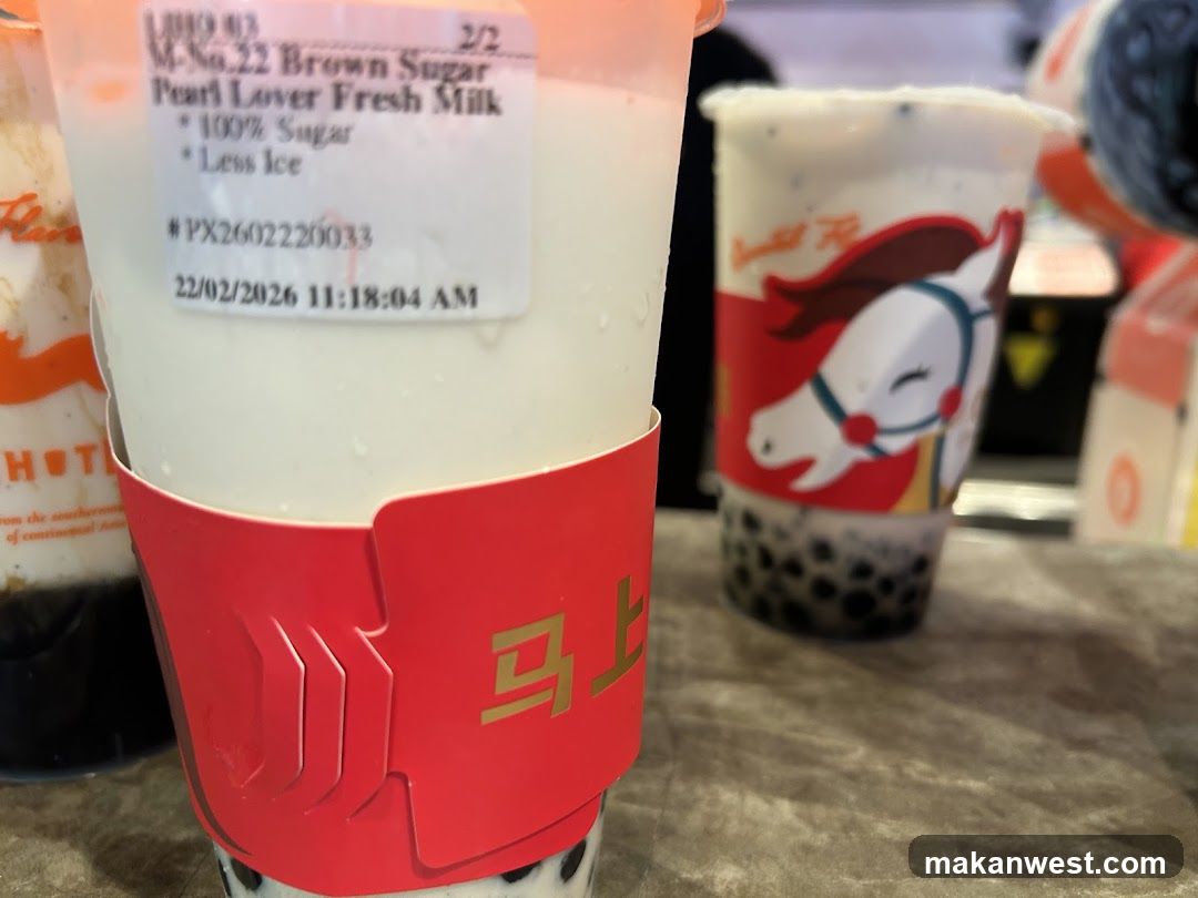 Boba Milk Tea Cups