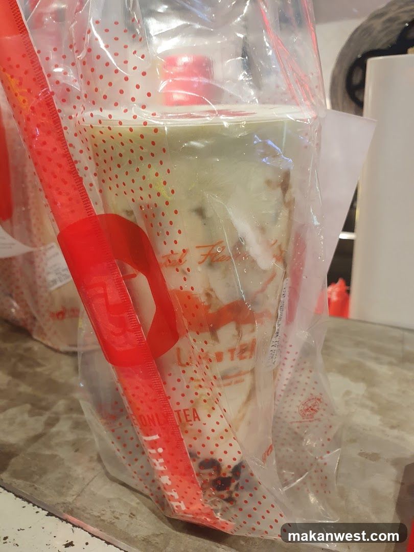 Boba Tea in Protective Bag