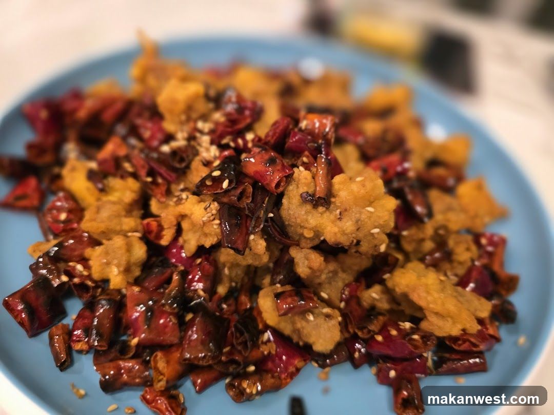 Spicy Fried Dish with Dried Chilies
