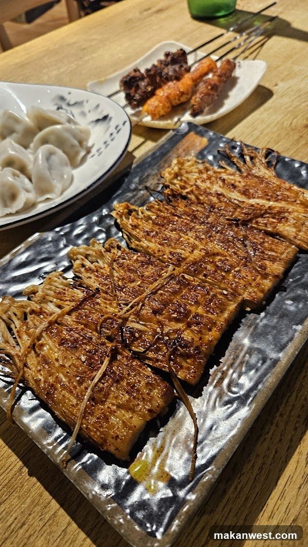 Grilled Food Spread