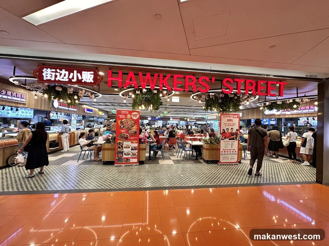 Hawkers' Street Food Court Interior
