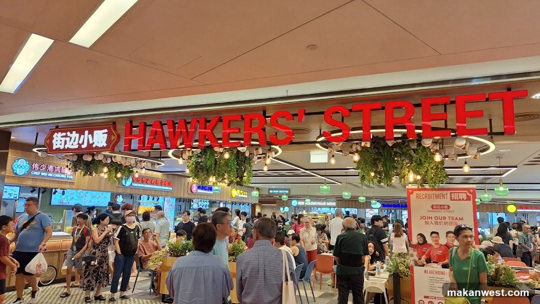 Hawkers' Street Interior Scene