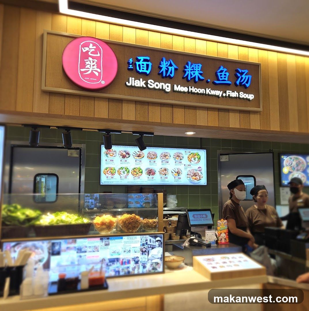 Jiak Song Mee Hoon Kway Fish Soup Shop Interior