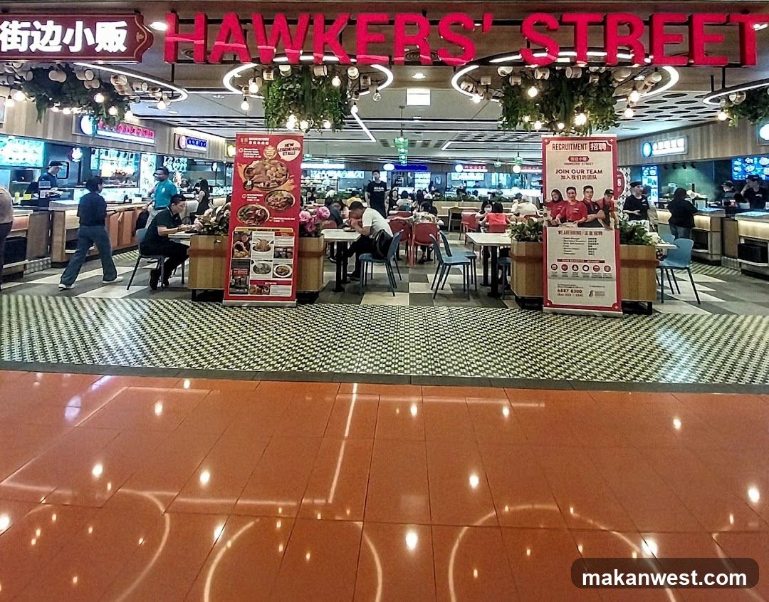 Hawkers Street Interior View