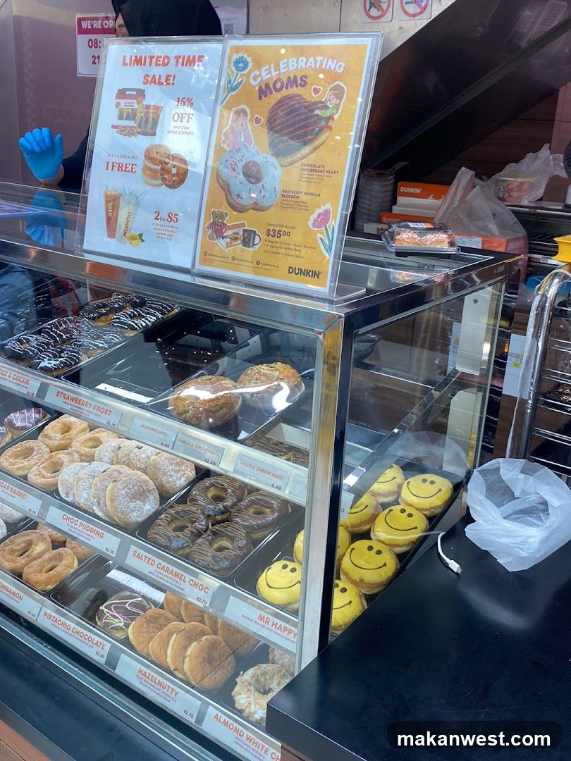 Dunkin Donuts Display Case
