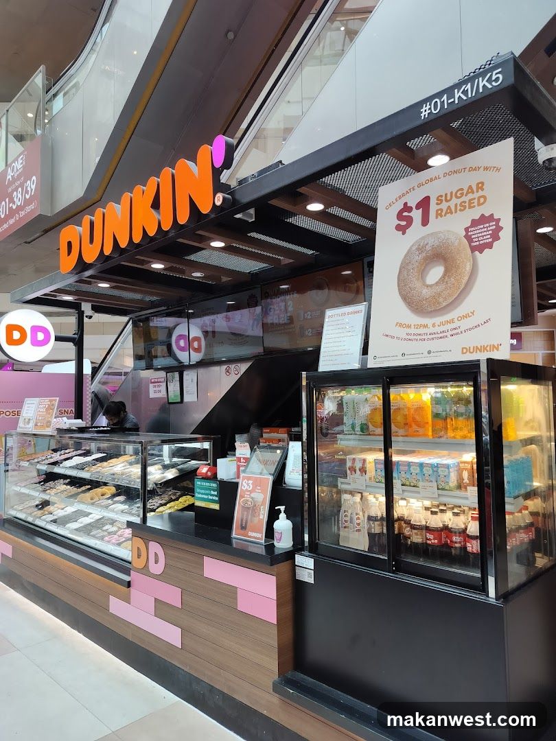 Dunkin' Store Interior