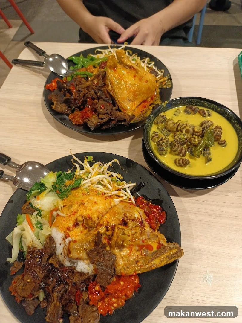 Food Spread on Table