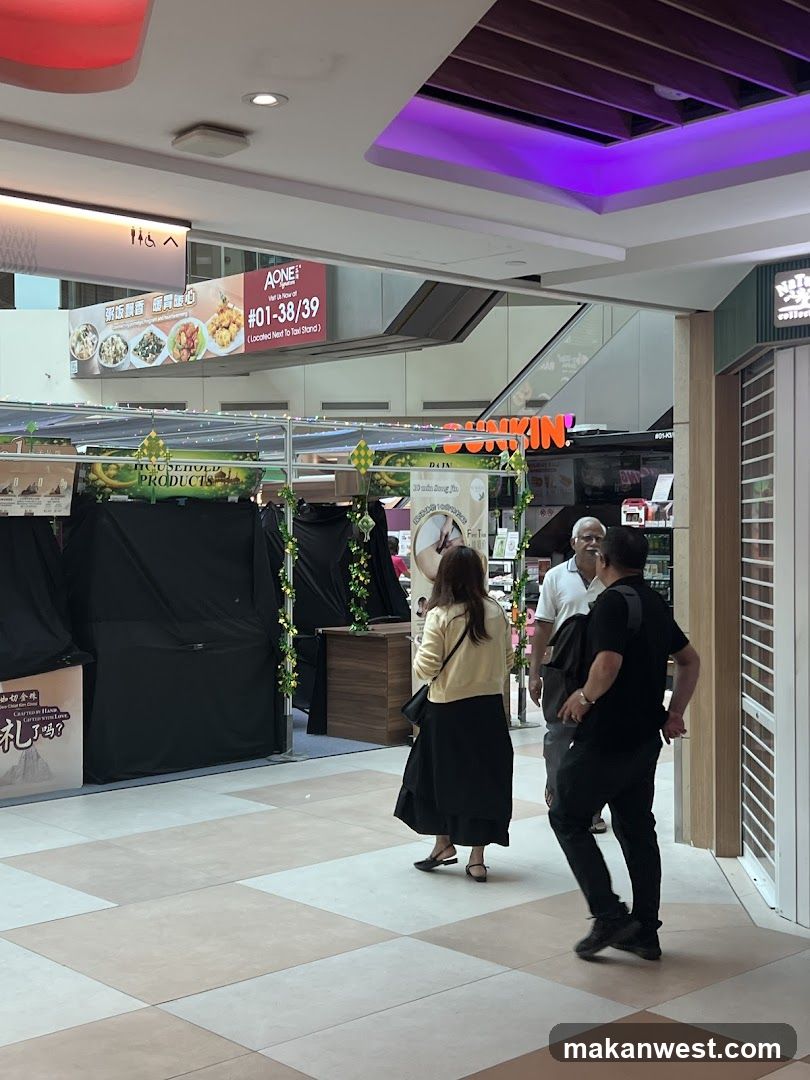 Shopping Mall Interior Scene