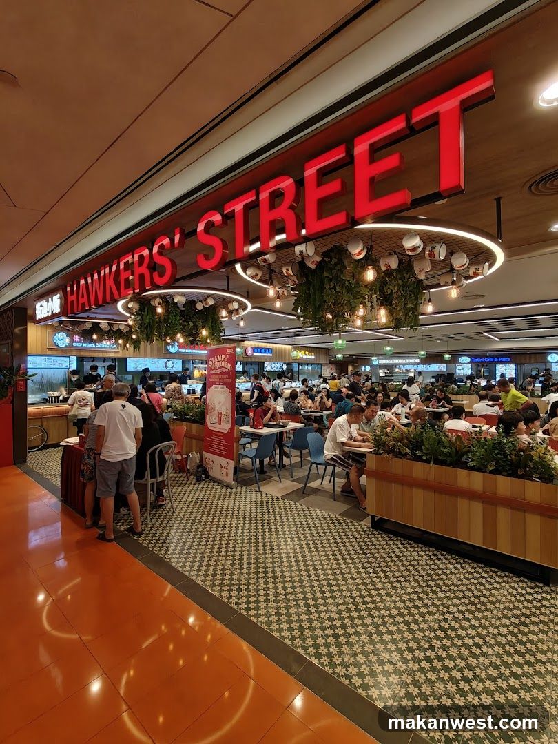 Hawkers' Street Food Court Interior