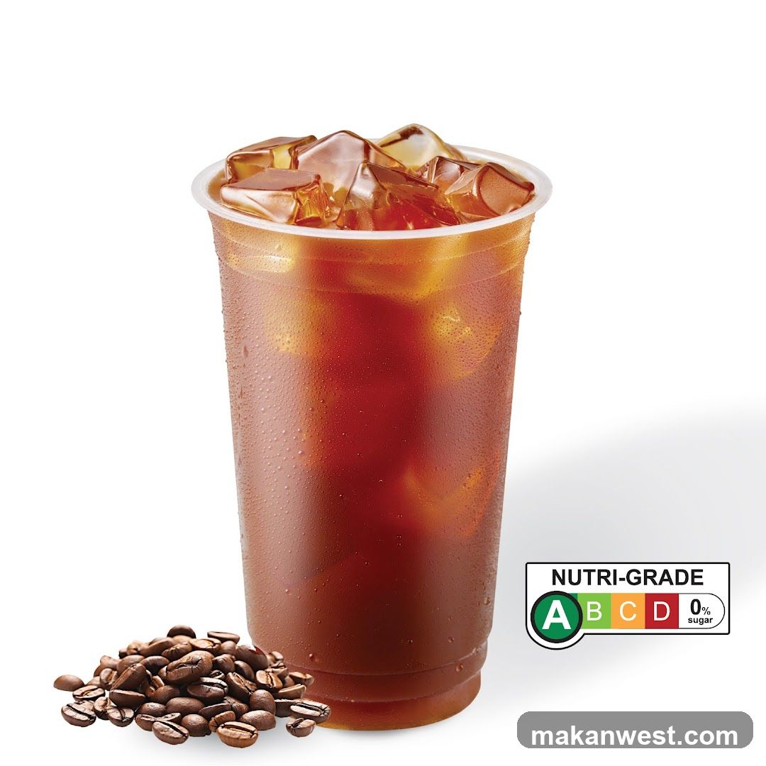 Iced Coffee with Nutri-Grade Label