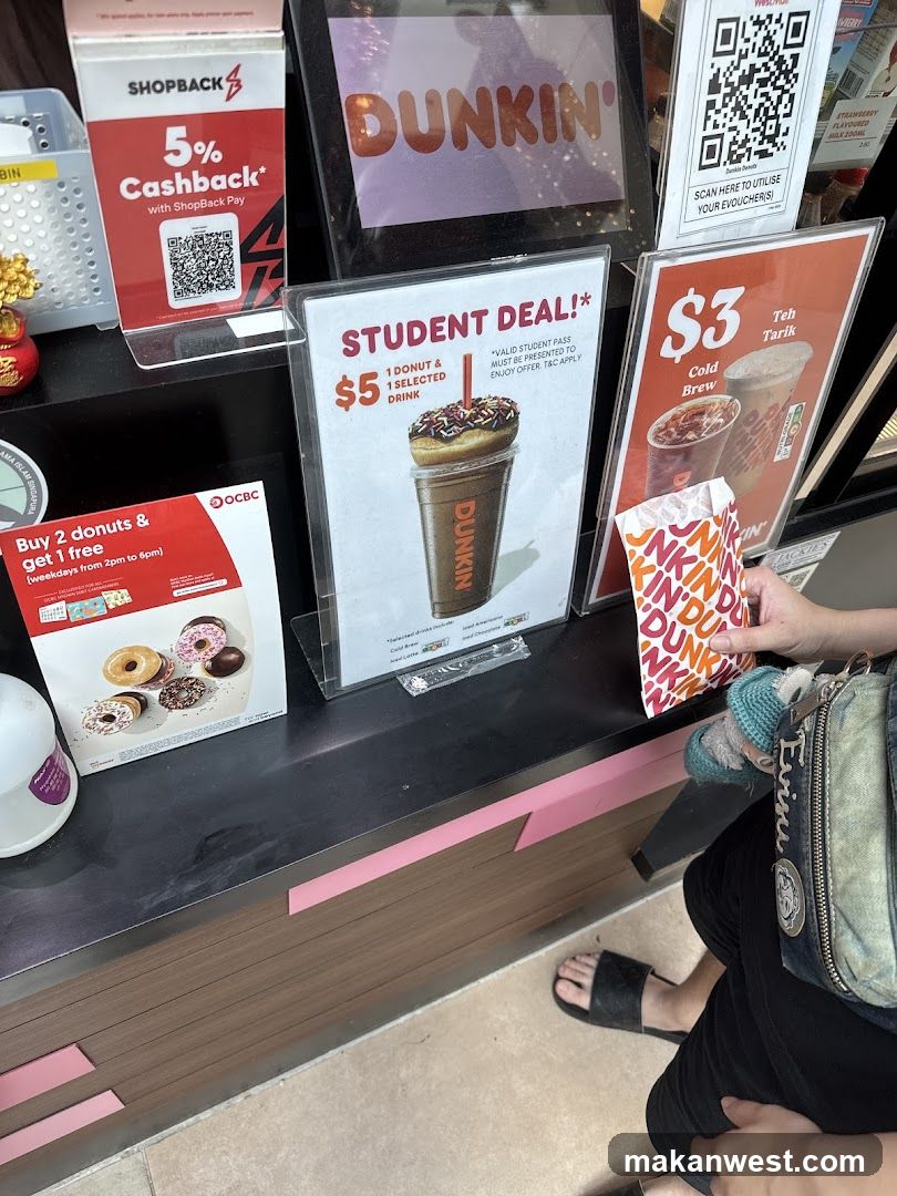 Dunkin' Store Interior