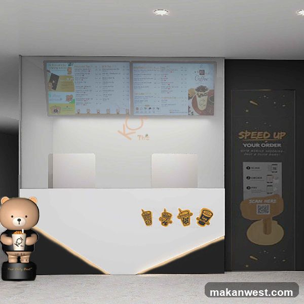 Beverage Shop Interior View