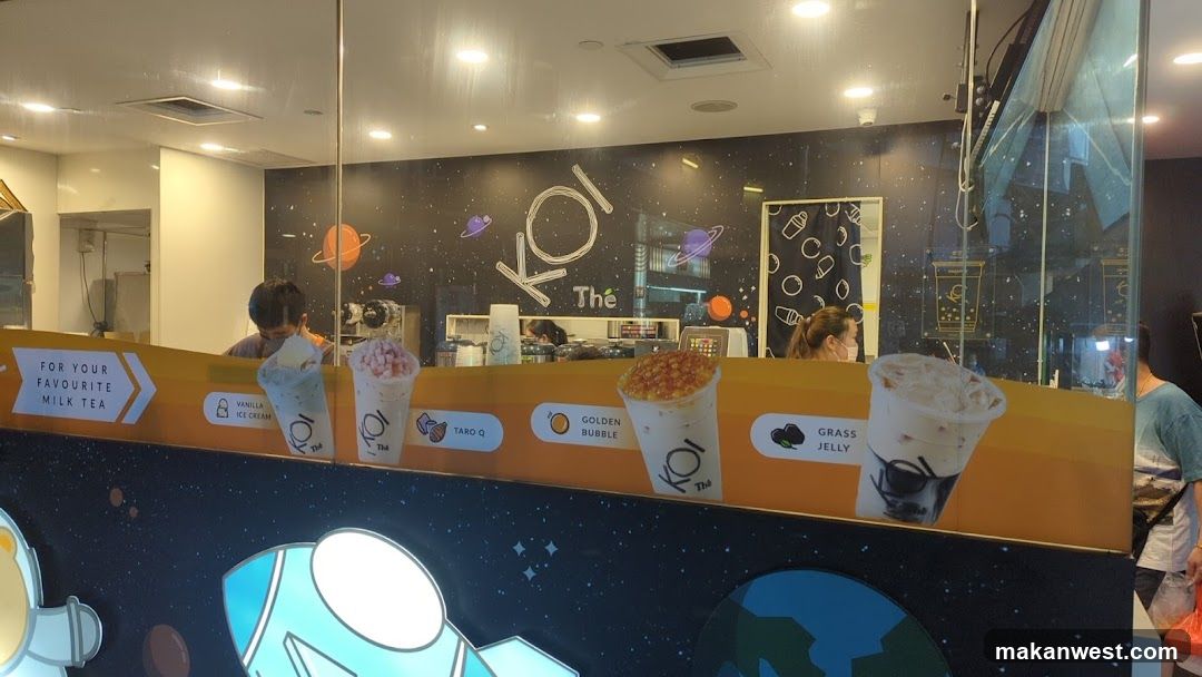 Koi The Milk Tea Shop Interior View