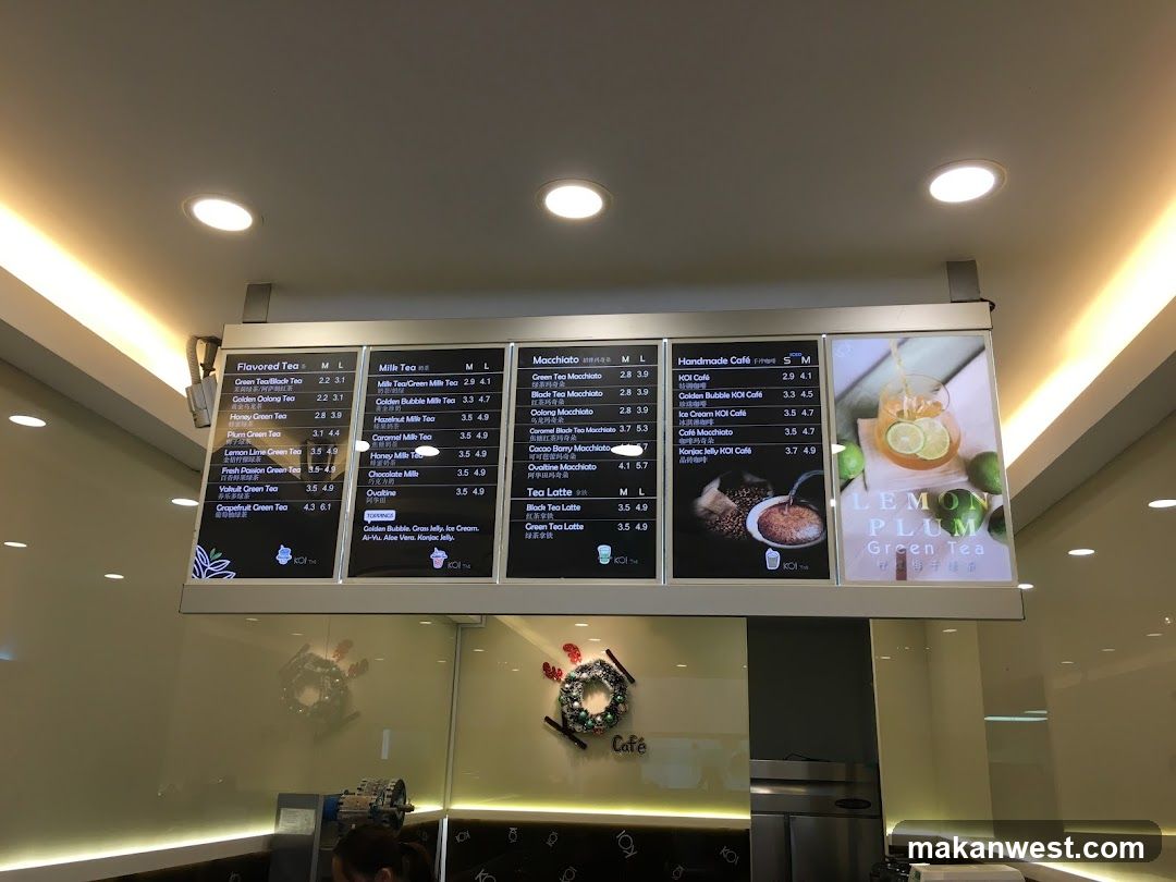 Cafe Menu Board