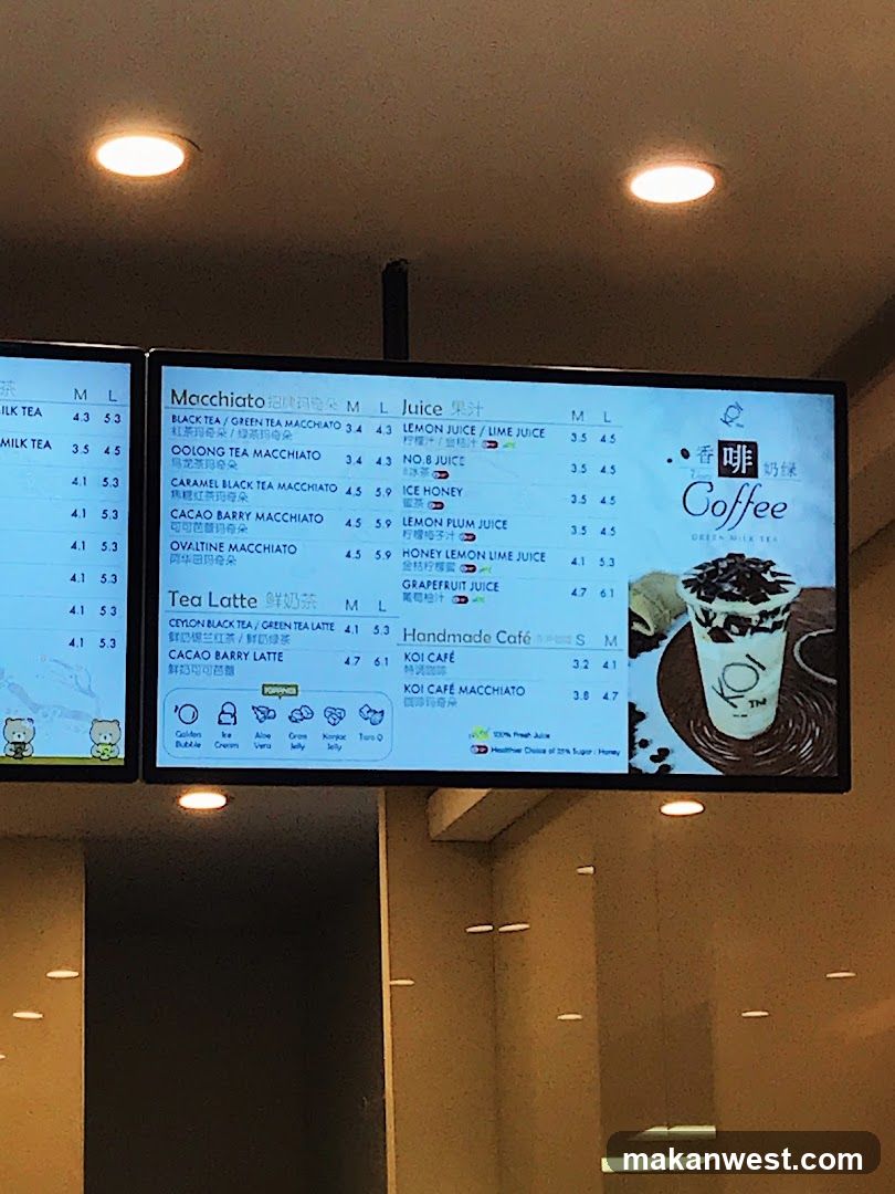 Coffee Shop Menu Board