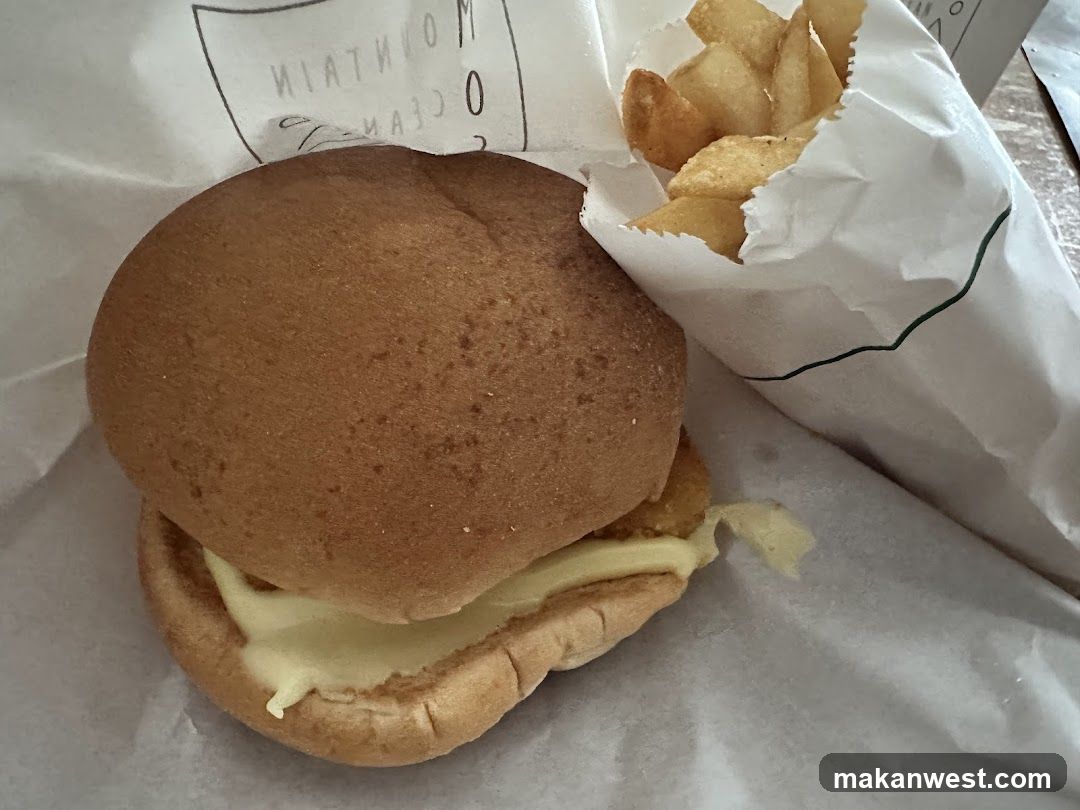 Burger and Fries