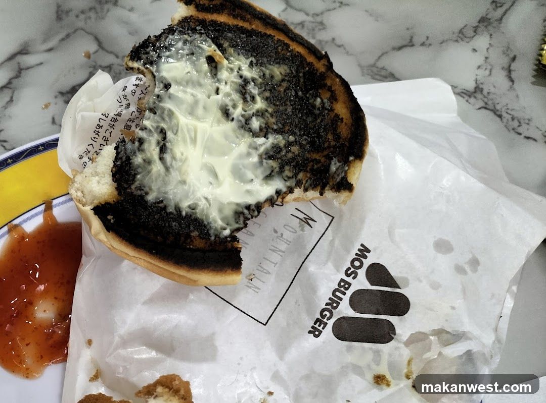 Burnt Burger with Sauce