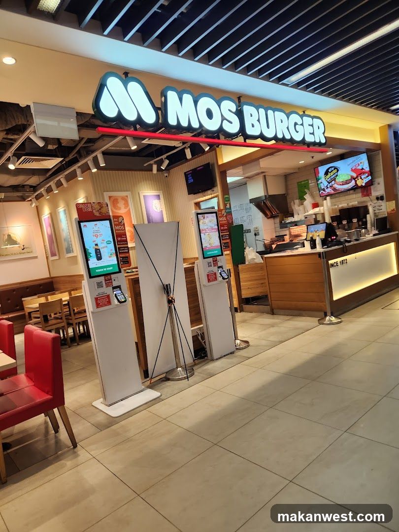 Mos Burger Interior View