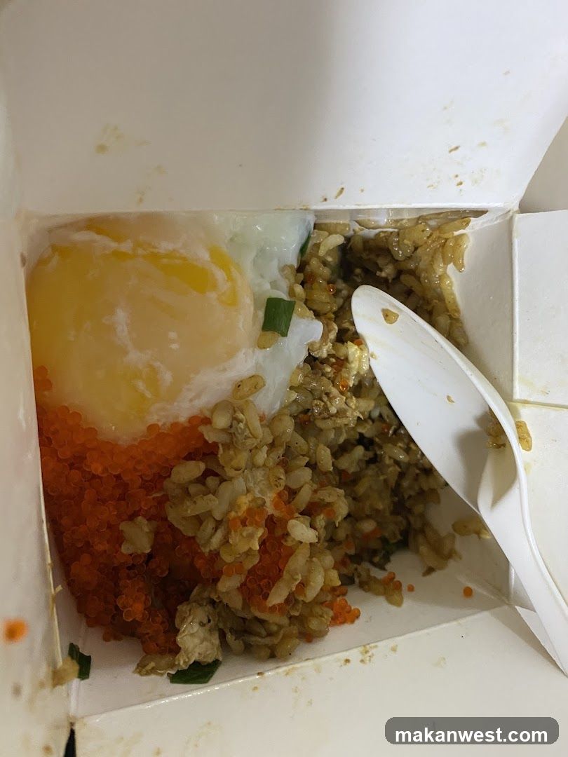 Fried Rice with Egg and Roe