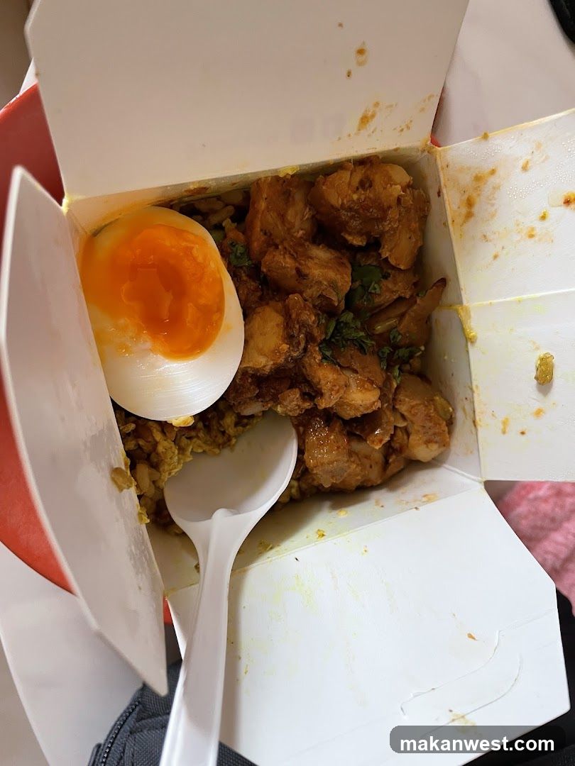Takeout Meal with Chicken and Egg