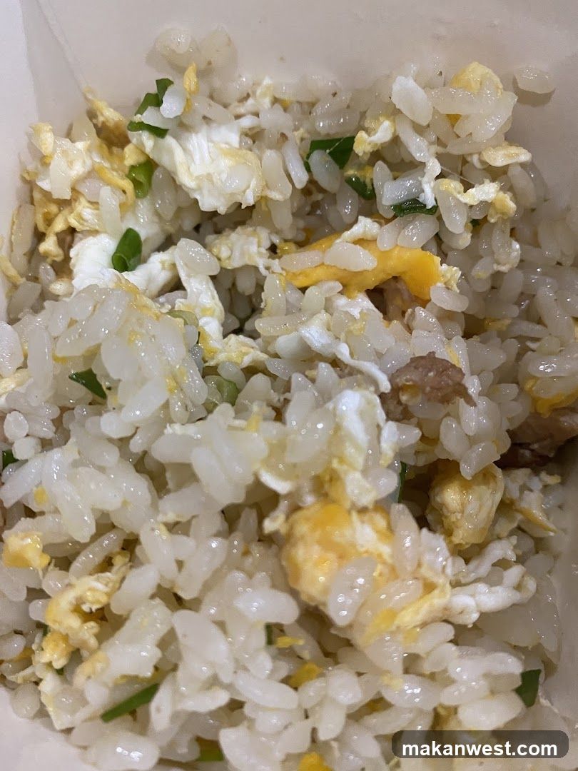 Fried Rice with Egg and Greens