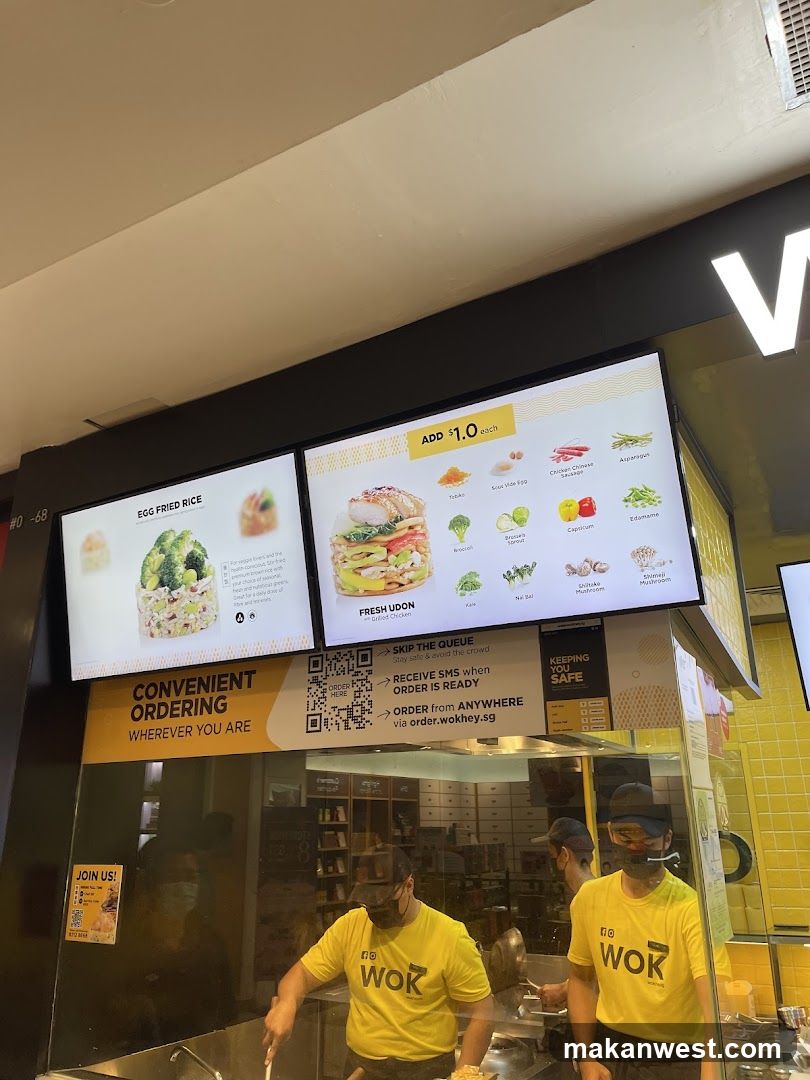 Wok Kitchen Counter View